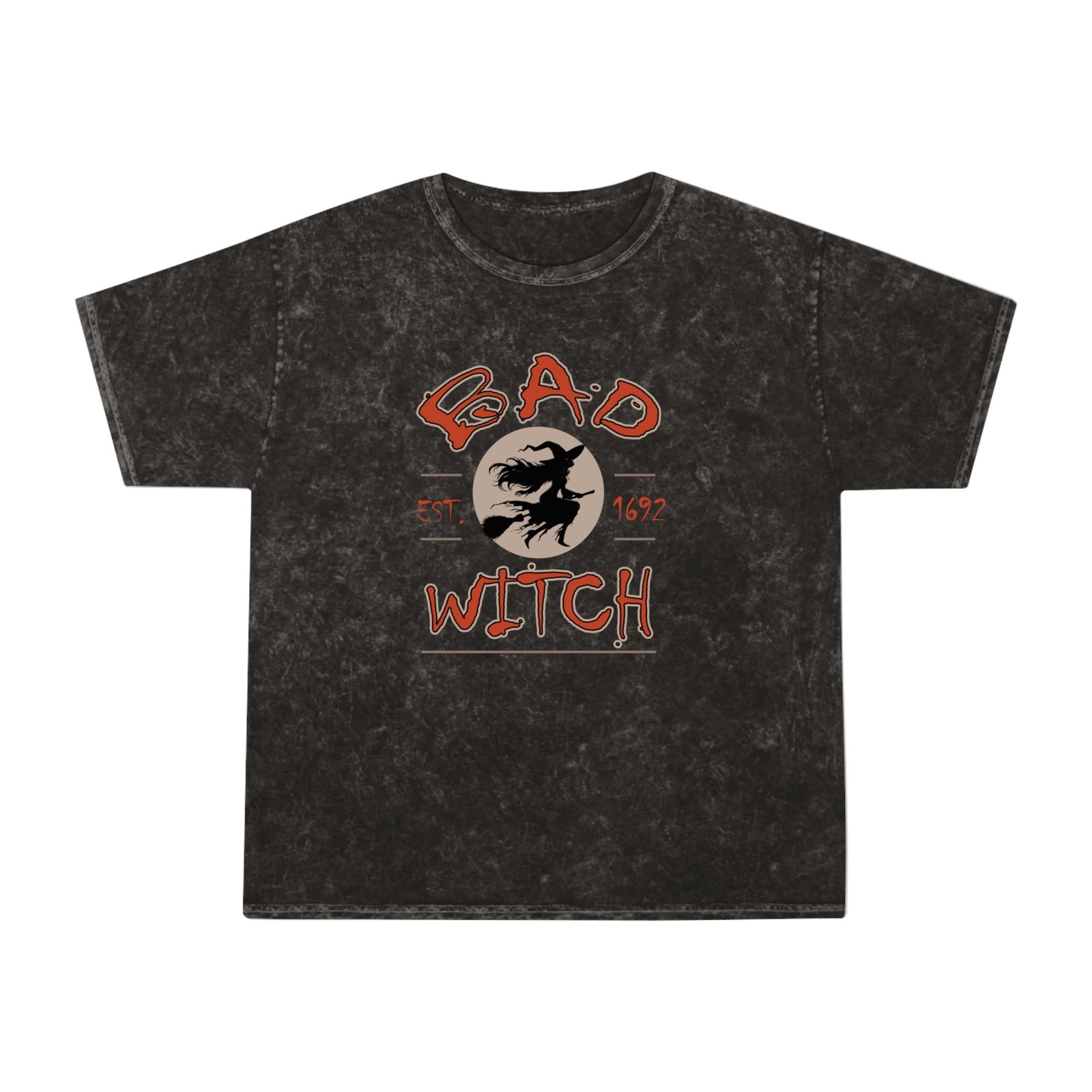 Bad Witch Halloween Graphic T-Shirt - Image 3