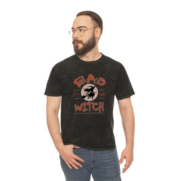 Bad Witch Halloween Graphic T-Shirt - Image 2