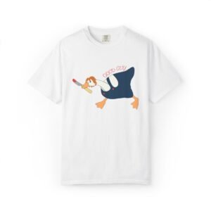 silly chucky goose meme shirt