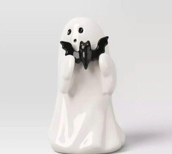 White Ghost Figurines – Halloween Decor - Image 2