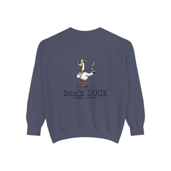 Funny Cowboy Duck Unisex Sweatshirt - Image 26