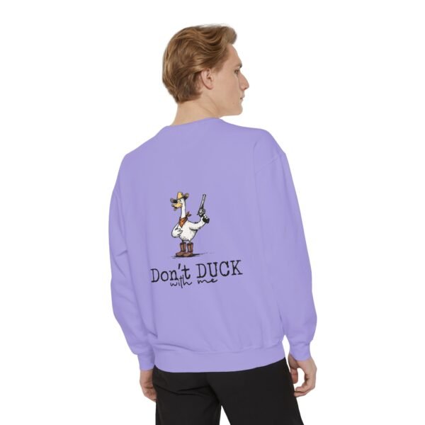 Funny Cowboy Duck Unisex Sweatshirt - Image 36