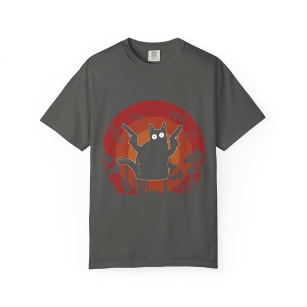 “Pew Pew Cat” Funny Graphic T-Shirt