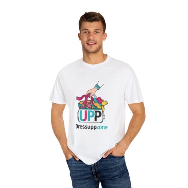 DressUppZone Unisex Logo T-Shirt - Image 4