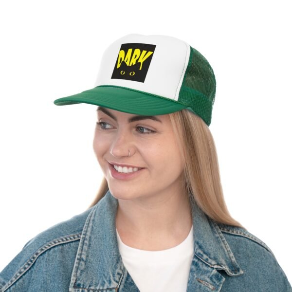 DARK Cat Eyes Trucker Hat - Image 8