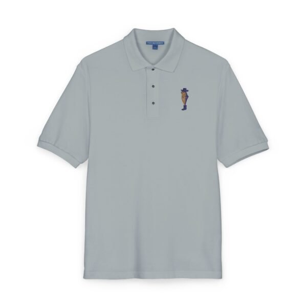 Cowboy Fish Polo Shirt – Printed Design - Image 2