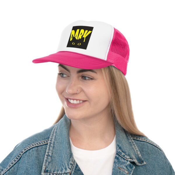 DARK Cat Eyes Trucker Hat - Image 12