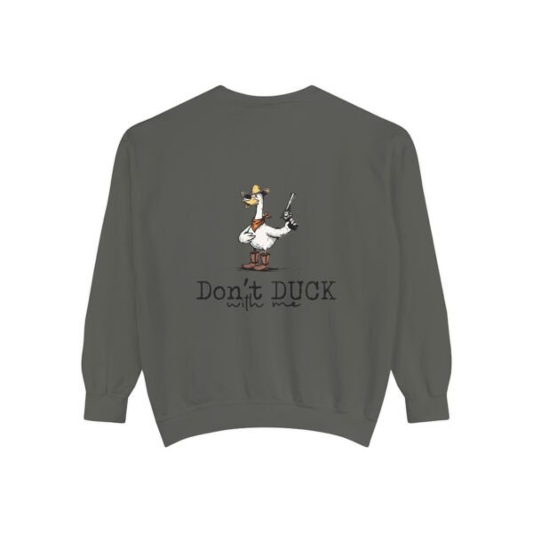 Funny Cowboy Duck Unisex Sweatshirt - Image 14