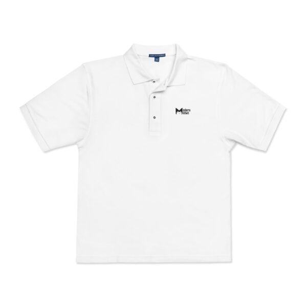 Modern Meows Gray Polo for Cat Lovers - Image 3