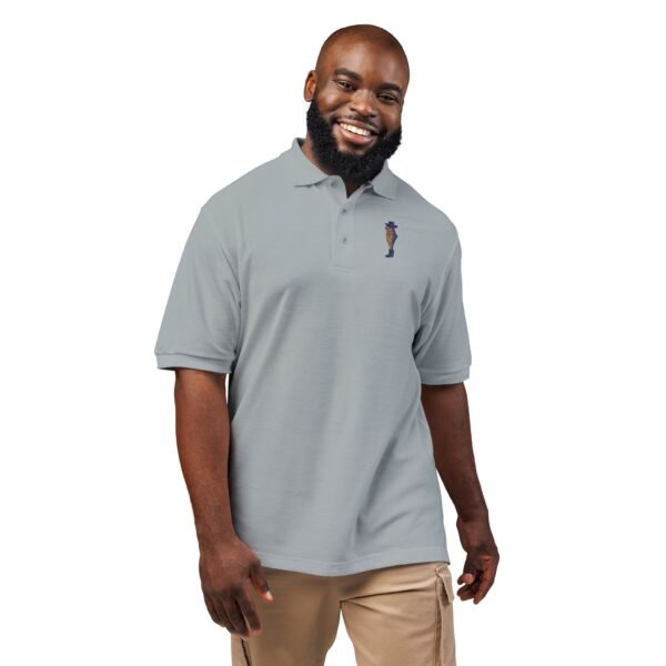 Cowboy Fish Polo Shirt – Printed Design - Image 4