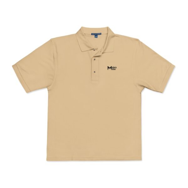 Modern Meows Gray Polo for Cat Lovers - Image 2