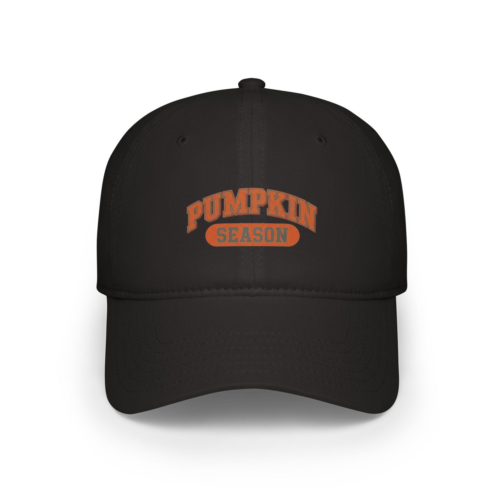 Pumpkin Season Black Baseball Cap