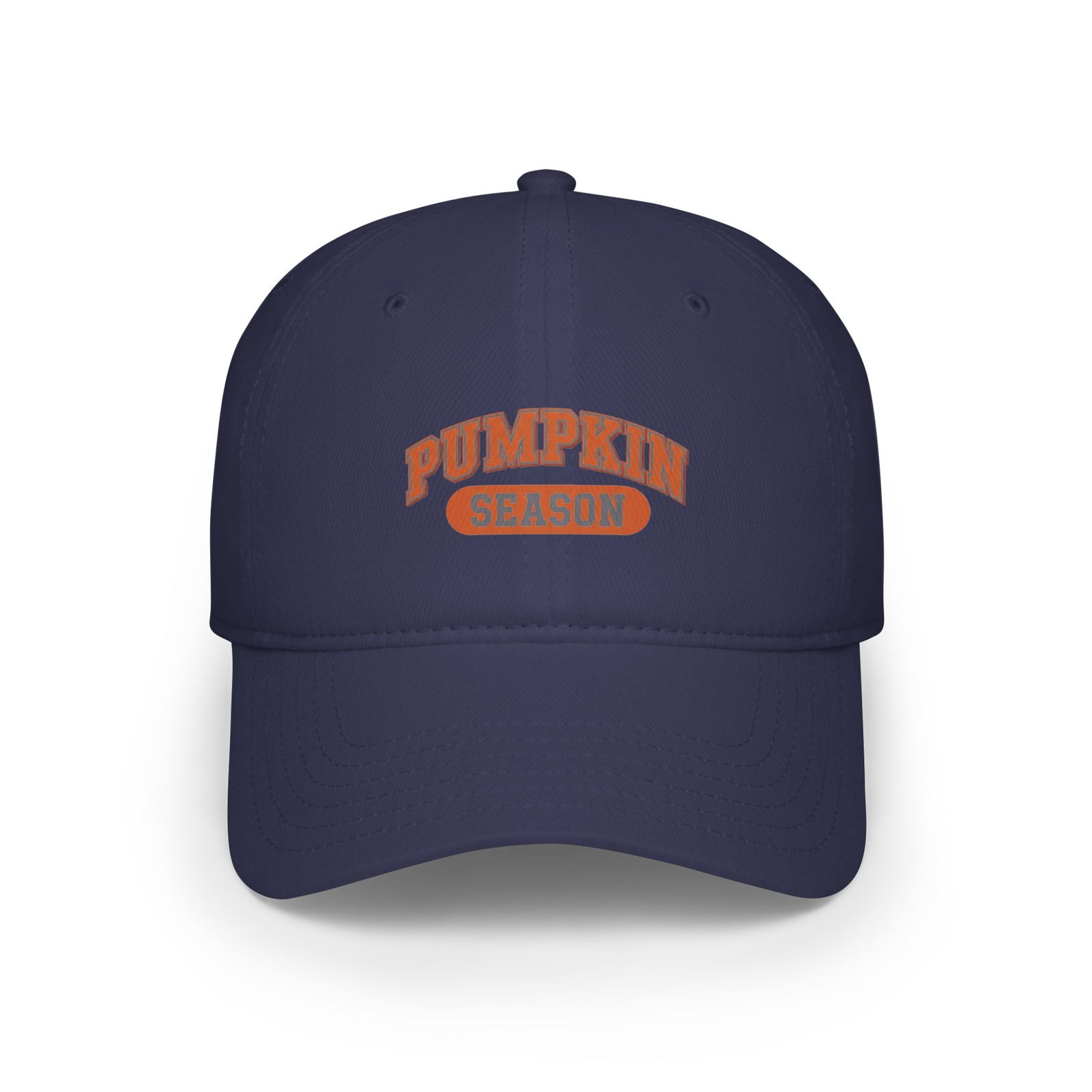Pumpkin Season Black Baseball Cap - Image 5