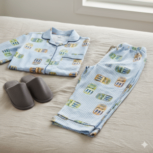 Sardine mockup Sardine Print Pajamas Set | Novelty Sleepwear